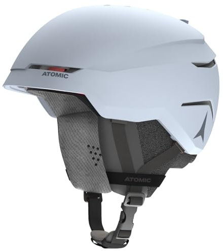ATOMIC SAVOR AMID Skihelm in Grey Größe L - Unisex für Erwachsene - 360° Fit System - Überlegener Aufprallschutz - Aircon Belüftungssystem - Kopfumfang 59-63 cm