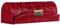 Beaupretty Rot Lippenstift-Etui aus Leder - Stylischer Design, sicherer Halt, kompakte Größe - Ideal für Reise/Make-up-Aufbewahrung unterwegs