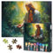 Jesus in Meditation Jigsaw Puzzles 1000 Pieces, Puzzles for Adults 1000 Pieces, Challenging Puzzle Perfect for Game Nights, Finished Jigsaw Puzzle Size 50x70 cm