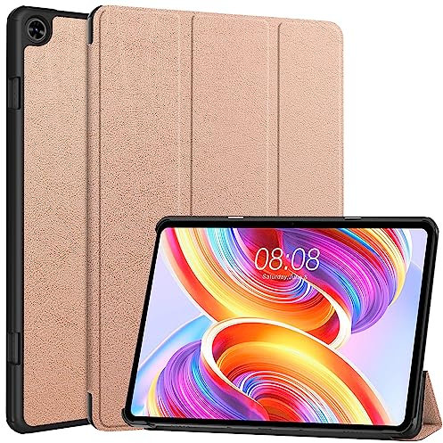 Viajes con tableta Compatible con TECLAST T50 Tablet 11 pulgadas Case Tri-Fold Smart Tablet Case, Hard PC Back Shell Slim Case Multi- Viewing Angles Stand Hard Shell Folio Case Cover con Auto Wake Sle