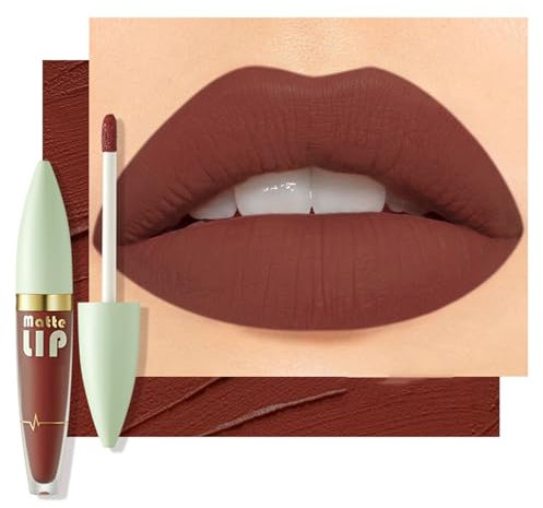 Matte Liquid Lipstick For Women Highly Pigmented Smudgeproof And Lip Gloss For Natural Makeup Look Long Lasting Lipstick