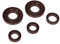 TCK Set: Wellendichtringe Motor kpl, braun, Doppellippe - für Simson S50, KR51/1 Schwalbe, SR4-2 Star, SR4-3 Sperber, SR4-4 Habicht