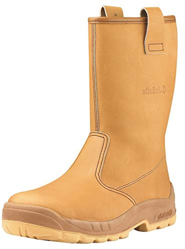 Jallatte - JALASKA SAS S3 SRC Sicherheitsstiefel, braun, 37 EU