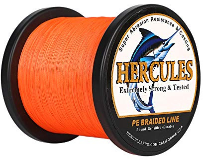 Hercules Super Cast 100m - 2000m 109-2196 Yards Geflochtene Angelschnur 6lb - 100lb Test für Salzwasser Süßwasser PE Geflecht Fischdraht Superline 4 Stränge