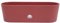 Kunststoff Flori Blumenkasten Bordeaux L 36.0 cm B 13.5 cm H 11.0 cm/Abverkauf