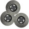 Kit de 3 cepillos con disco de fieltro de gancho UNIVERSALE pulidora adaptables
