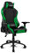 DRIFT Gaming Chair -DR250G- Sedia da gioco, similpelle, verde, professionale, schienale reclinabile, altezza regolabile, braccioli regolabili