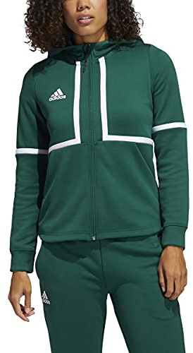adidas Under The Lights Full Zip Jacket - Women's Casual XL Team Dark Green/White