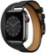 HEYOZURY Bracelet Compatible pour Apple Watch Série 10 - Cuir Double Tour Mince pour Femmes 45mm 44mm 41mm 40mm 49mm, Remplacement Original pour iWatch Series 10/9/8/7/SE/6/5/4/3/2/1