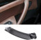 Jaronx Compatible with BMW X3 F25/ X4 F26 Door Handle, Upgraded Inner Left Rear Passenger Side Door Pull Handle Replacement for X3 2010-2016, X4 2014-2017(Left Black)