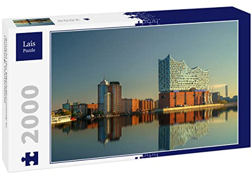 Lais Puzzle Ansicht der Elbphilharmonie in Hamburg, Deutschland. 2000 Teile
