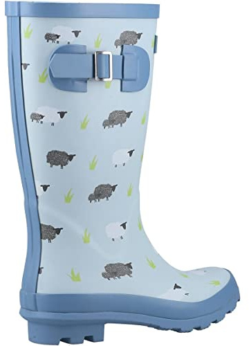 Cotswold Farmyard Memory Foam Wellingtons Junior