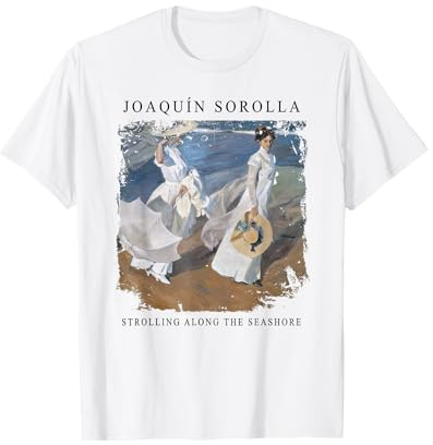 Paseando por la orilla del mar de Sorolla Camiseta