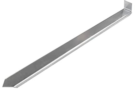 IRKA 1015 Piquet d'ancrage pour Bordure Large de pelouse, Bande de Bordure, Aluminium-Zinc, 450 x 50 x 12 mm, Bordure de Parterre Stable