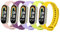 BRLYYOE 5PCS Correas Compatible para Xiaomi Mi Band 8, Pulseras Mi Smart Band 8 Colorido Suave Silicona Reloj Recambio Correa Transpirable Impermeable Pulsera de Repuesto para Xiaomi MiBand 8