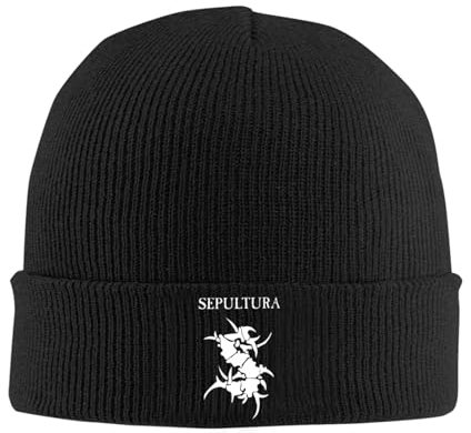 ASVIL Sepultura Roots Wintermütze Herren Damen Strickmütze Beanie Mütze Winter Erwachsener Herrenmütze Modern Weich Elastisch Haube