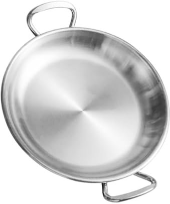 Zerodeko Amphora Snackteller Ablagefach für Obst Restaurant-Tablett Snackbehälter für Kleinkinder Bratpfanne Lebensmittelhalter für die Küche Essenstablett Edelstahlplatte Dessertteller wok