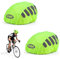 2 Stück Regenhaube Fahrradhelm mit Reflektoren Elemente, Regenschutz Fahrrad Fahrradhelm Fahrradhelm Regenschutz, Fahrradhelm Überzug Wasserdicht Windabweisend Atmungsaktiv