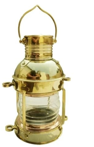 Antike Vintage-Öllampe zum Aufhängen, Schiff, Kraftstofflaterne, nautische Marine, Messing, Öllampen, Laterne, Sammlerstück, Zuhause, dekorative Beleuchtung, Lampe, Weihnachten