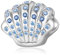 LANBEIDE Muschel Charms für Pandora Charms, 925er Sterlingsilber Beads, Tier Beads für Pandora Armband, Geschenke für Frauen