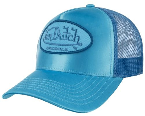 Von Dutch Cary Trucker Cap Basecap Baseballcap Truckercap Meshcap (One Size - blau-dunkelblau)