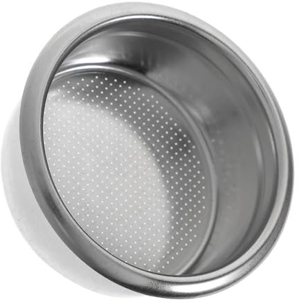 CIYODO Kaffeetrichter Für Pulver Italienischer Tropfer Edelstahlsieb Einlagiges Sieb Kaffeefilter Zur Kaffeezubereitung