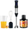Mixeur Plongeant, Blender 4-en-1,Hachoir Mixeur 1000 W avec 5 Vitesses Mode Turbo, Lames en Acier Inoxydable 304 Mixeur Plongeur, avec Fouet, Hachoir de 500ml et Verre Doseur 700ml