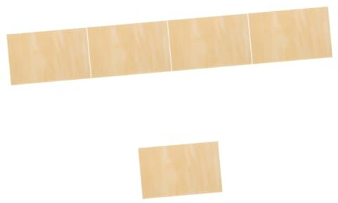 NUOBESTY 5 Fogli Foglio Di Mica Di Colorato Piastrella Per Pavimento Autoadesiva Piastrelle Cemento Arredamento Tessere Di Mosaico Per L'artigianato Mosaici Piazza Bicchiere