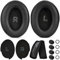 Kit Mod misto A30 defean cuscinetti auricolari di ricambio compatibili con cuffie aeronautiche Bose A30, schiuma di memoria per isolamento acustico, inclusi filtri in schiuma, 4 coperture per