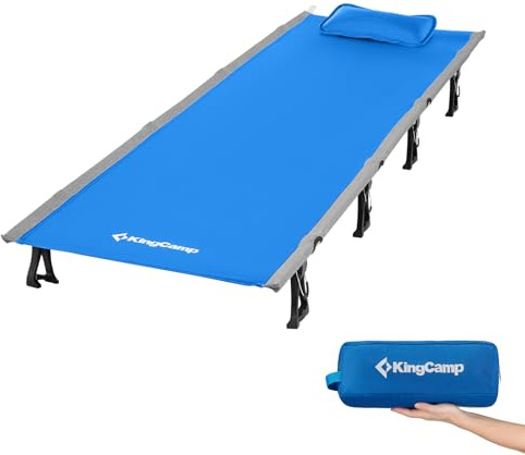 KingCamp Ultralight Tragbare Kinderliege mit 120 kg Kapazität für drinnen und draußen, Camping, Strand, Garten
