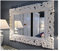 Lnxp XXL Wandspiegel ANTIK Rokoko 120 x 90 cm Barock WEIß Florenza UVP 899€ Spiegel NEU Woe