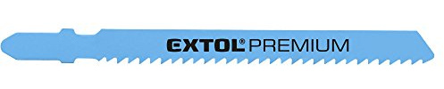 EXTOL PREMIUM Blätter für Gattersägen, 5 Stck, 75x2,5mm, Bimetall