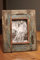 Unbekannt Fotorahmen Shabby-Chic, aus Holz, Fotogröße 10 x 15 cm, Bilderrahmen rustikal