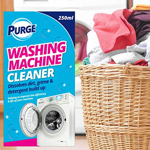 G4GADGET Washing Machine Cleaner 250ml | Deep Clean Formula Removes Limescale, Odours & Residue | Hygienic Washing Machine Cleaner for Long-Lasting Freshness
