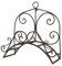 ExtraRetro Gartenschlauchhalter Metall - Schlauchhalter Wandschlauchhalter - Antik braun