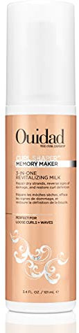 Ouidad Curl Shaper Memory Maker 3 in 1 Revitalizing Milk, als Pre-Styling-Primer, Leave-In-Conditioner oder Treatment verwendbar, angereichert mit Kokosmilch und Vitamin B5, 101 ml