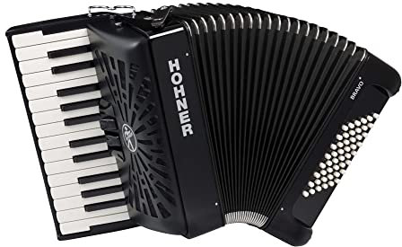 HOHNER BRAVO II 48 schwarz A16522 Silentkey
