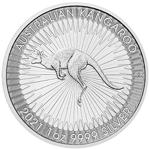Australien Känguru 1 Unze 2021 Silbermünze in Münzkapsel Anlagemünze