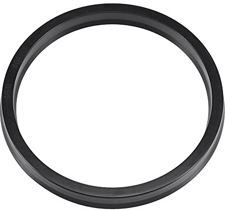 sourcing map USH Radialwellendichtring, 80 mm ID x 90 mm OD x 9 mm Breite, Nitrilkautschuk Öldichtung, schwarz