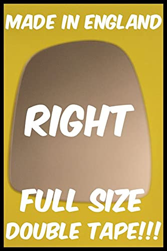 FITS VAUXHALL/OPEL VIVARO 2001-2014 DOOR WING MIRROR GLASS CONVEX RIGHT SIDE