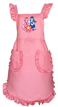 Tongyundacheng The Way of The Househusband Schürze Cartoon Kochschürze Anime Gokushufudo Cosplay Küchenschürze zum Kochen Backen Gartenarbeit, Typa A, M