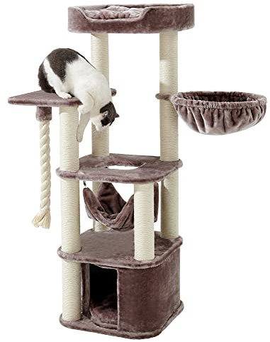 Nobby Kratzbaum Classic ZADA, cappuccino, 50 x 50 x 145 cm, 1 Stück