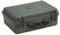 MEIJIA All Weather Portable IP67 Waterproof Protective Case, Hard Camera Case with Customizable Foam, Perfectly Protection of Camera, Drones, Pistols, Equipments, 18.5 x14.06x6.93inches (Green)