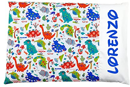 Personalisierter Kissenbezug mit Namen für Kinderbett, 40 x 60 cm, Geschenkidee