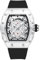 KIMSDUN - Montre de sport squelette élégante, étanche, analogique, à quartz, date, calendrier, boîtier transparent, montre décontractée, bracelet en silicone pour homme unisexe, Noir, Montre de sport,