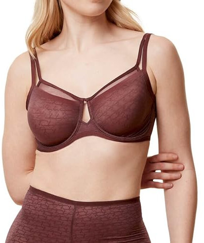 Triumph Damen Triumph Signature Sheer W01 EX Bra, Decadent Chocolate, 65G