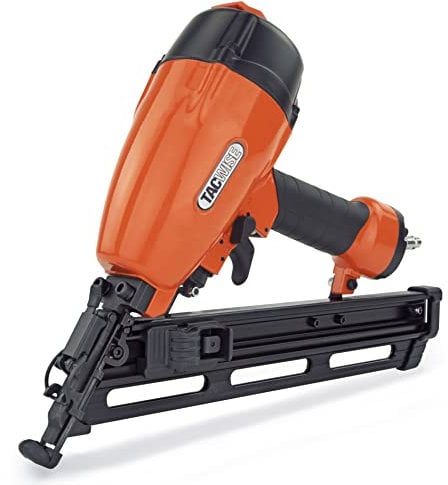 Tacwise GDA64V2 Air Finish Nail Gun, Uses Type 15G 'D' Head / 32 - 64 mm Angled Nails, Orange