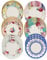 Talking Tables 24 x Assiettes en papier à motifs floraux vintage pour goûter, Bridgerton, Fête du Thé, anniversaire, mariage, fête des mères, anniversaires, vaisselle, assiettes carton fleuri chic