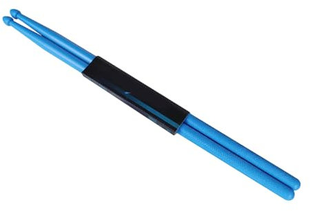 TRADERPLUS Baguettes de batterie 5A en nylon, baguettes d'exercice en plastique antidérapantes, accessoires de percussion