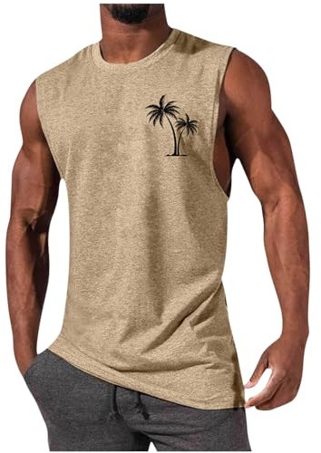 Generic Warehouse Deals Angebote Tank Top Herren Kurzarm Sommer Unterhemd Stretch Bequeme T Shirt Baumwolle Sport Muskelshirt Regular Fit Workout Tanktop Bodybuilding Trägershirts 2024 Achselshirts